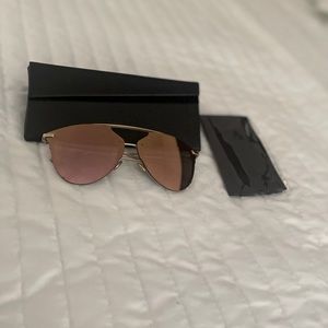 Christian Dior mirrored sunglasses